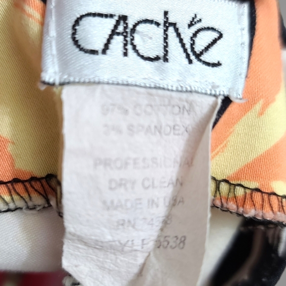 Cache Women's Floral Skort Size 2 - Picture 8 of 16